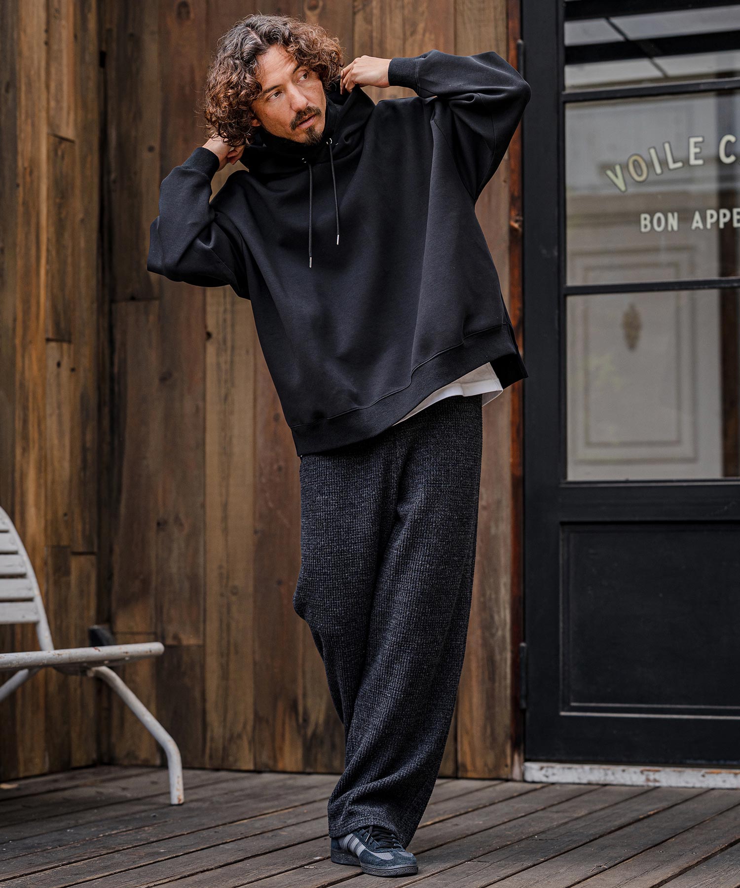 CAMBIO(カンビオ)】【予約販売8月中旬～下旬入荷】High-Neck Scuba