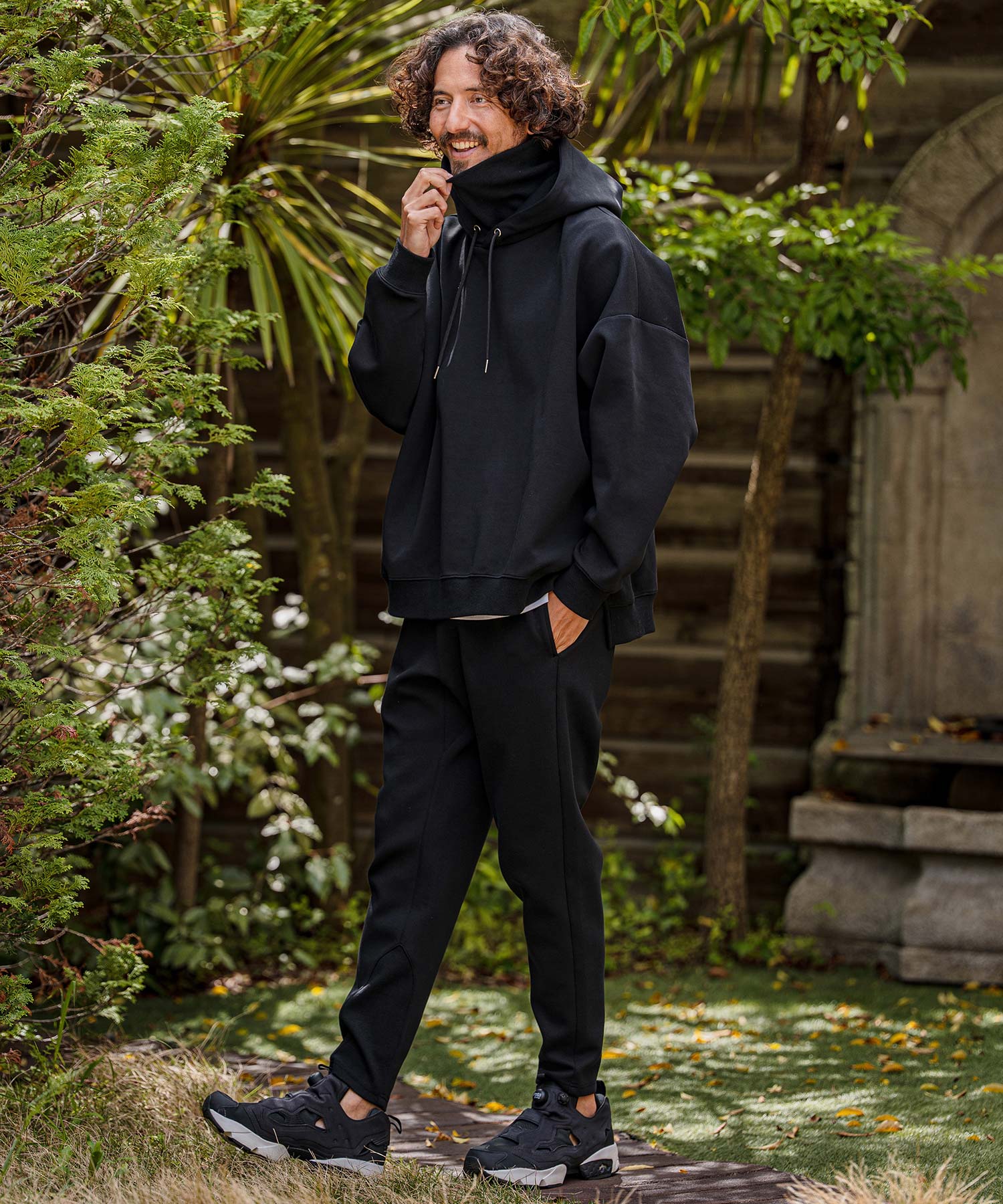 CAMBIO(カンビオ)】【予約販売8月中旬～下旬入荷】High-Neck Scuba