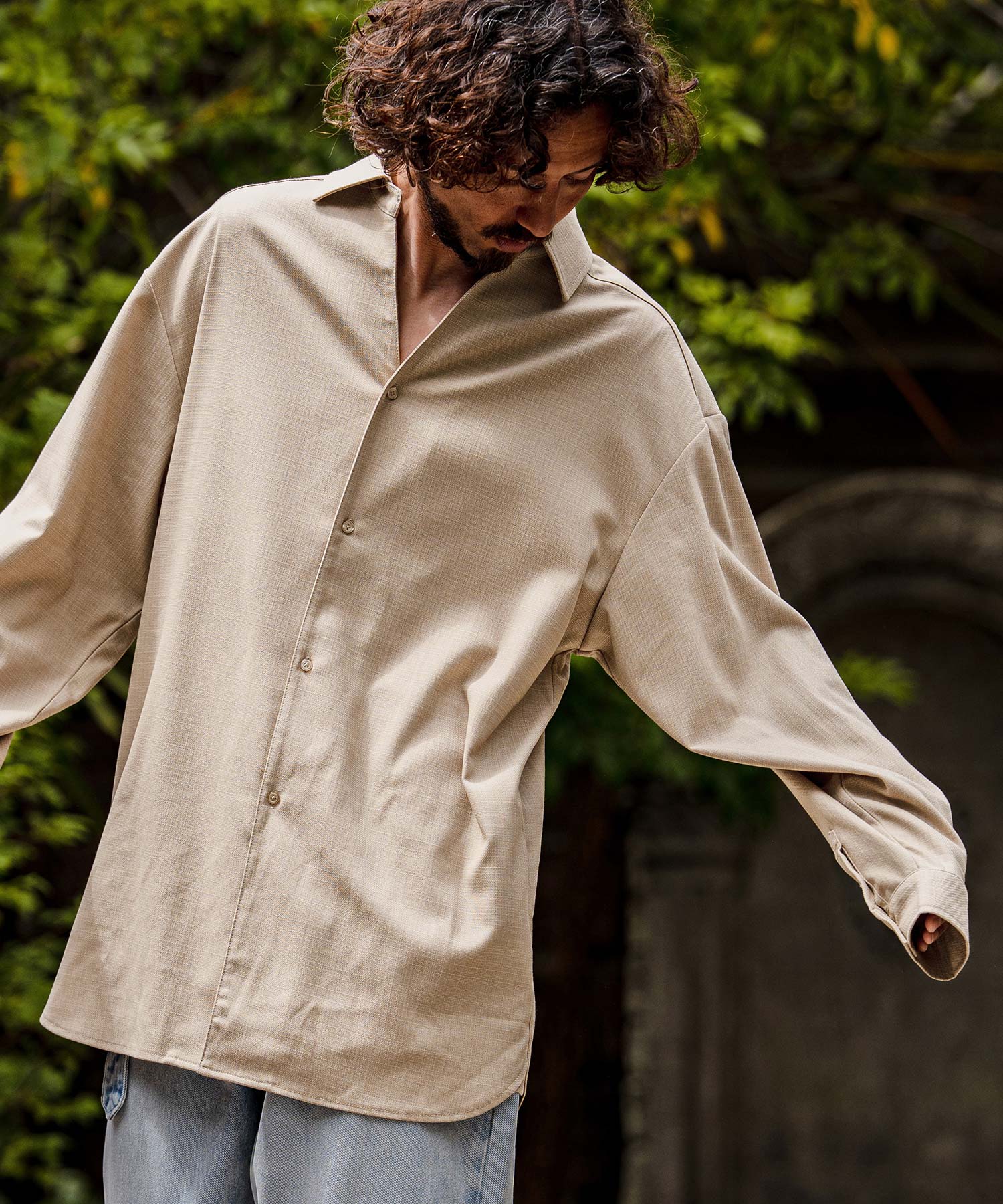 CAMBIO(カンビオ)】【予約販売8月上旬～中旬入荷】Slub Yarn Monogram