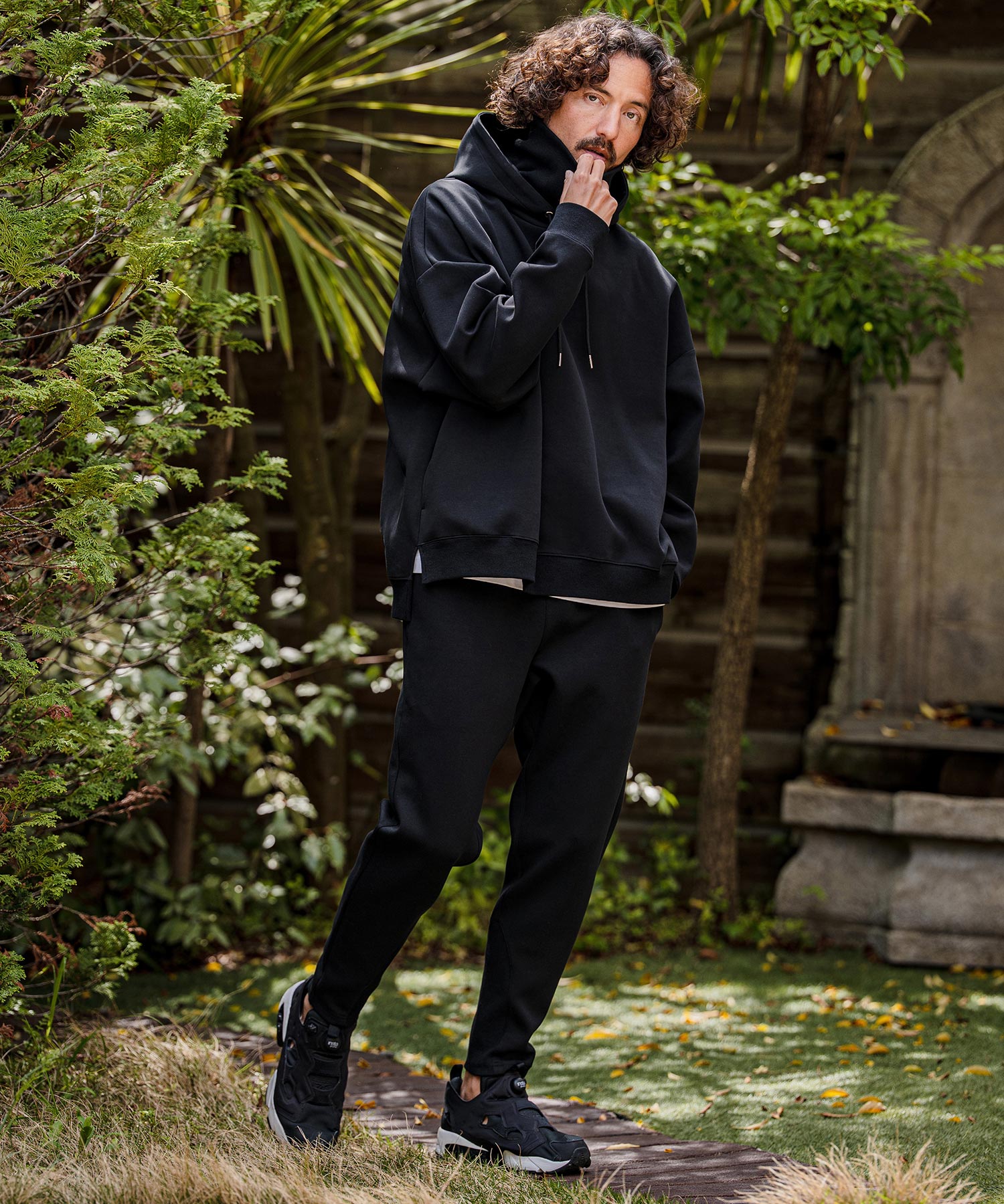 CAMBIO(カンビオ)】【予約販売8月上旬～中旬入荷】Oval Rib Scuba Knit
