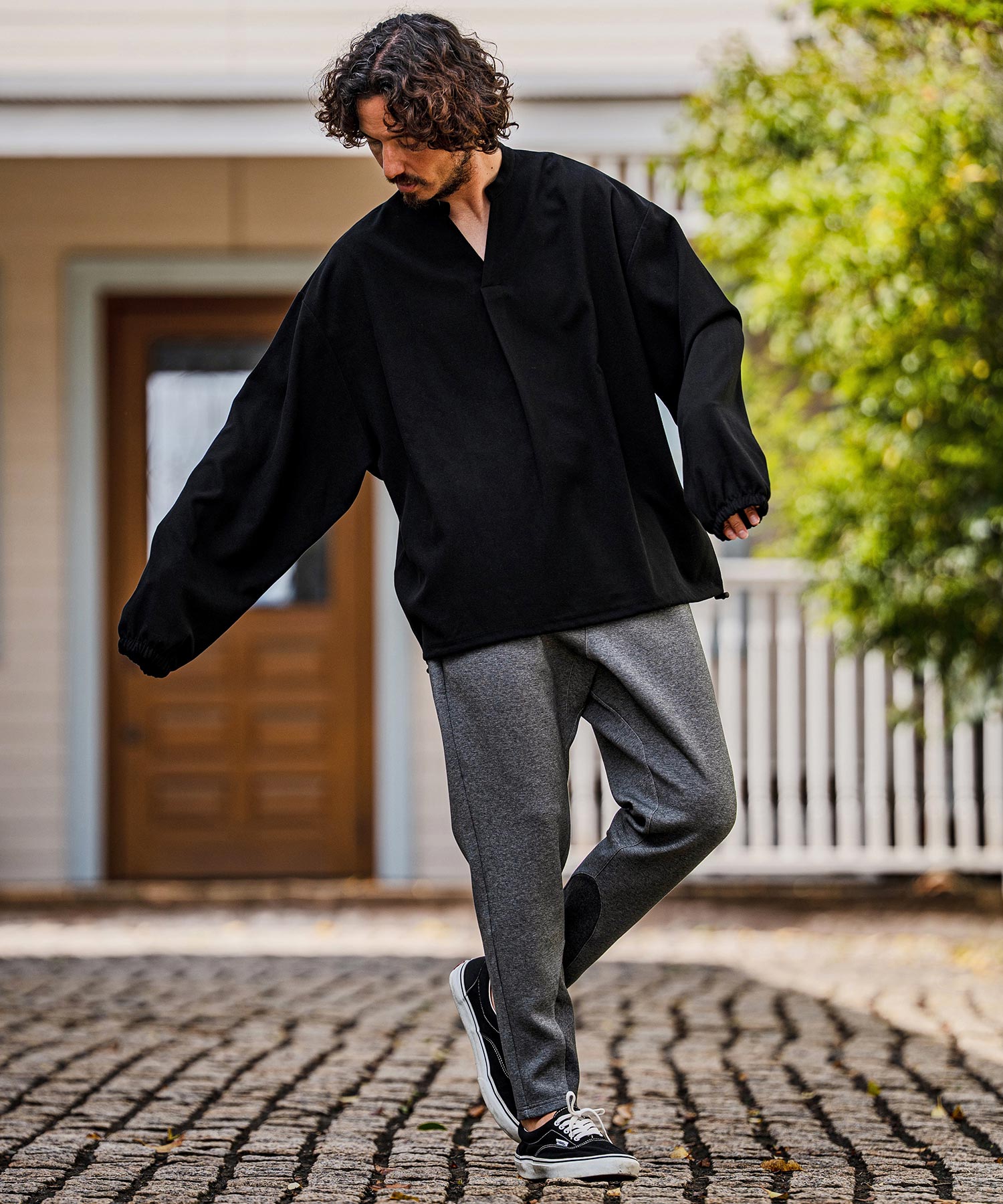 CAMBIO(カンビオ)】【予約販売8月上旬～中旬入荷】Oval Rib Scuba Knit