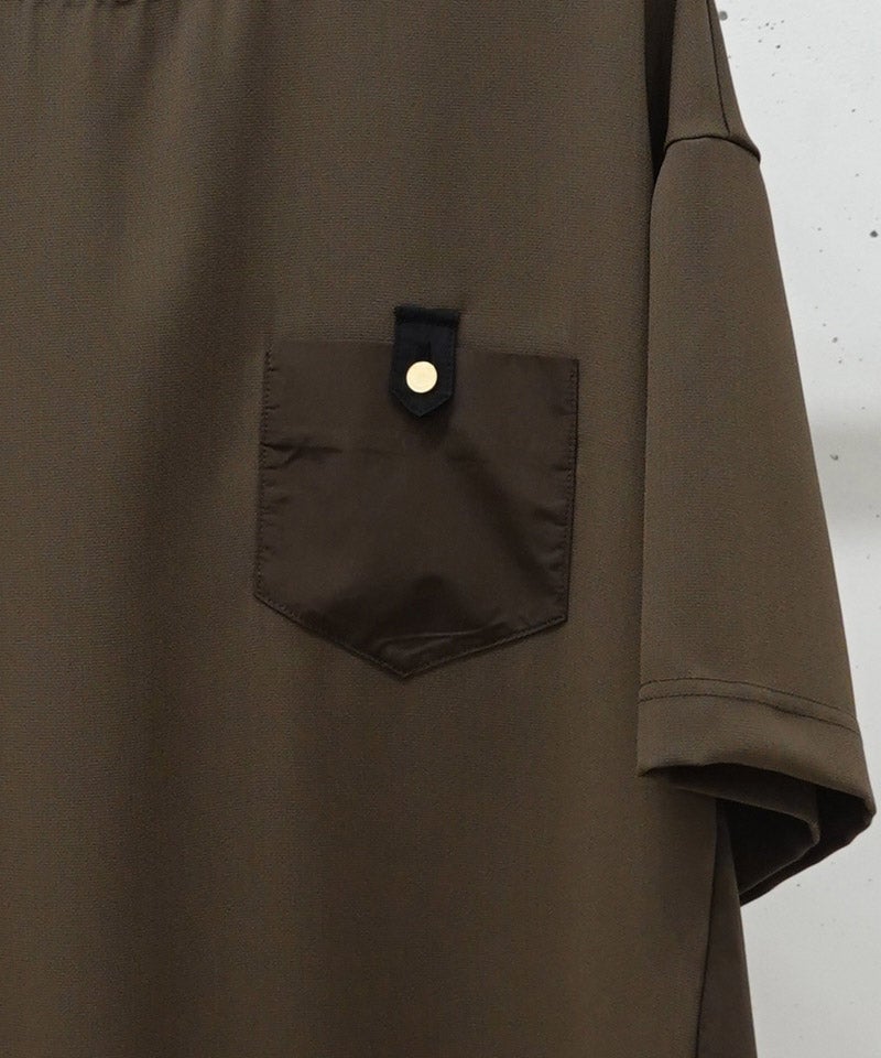 30%OFF【CULLNI(クルニ)】Dry Stretch Cloth Contrast Panel Short
