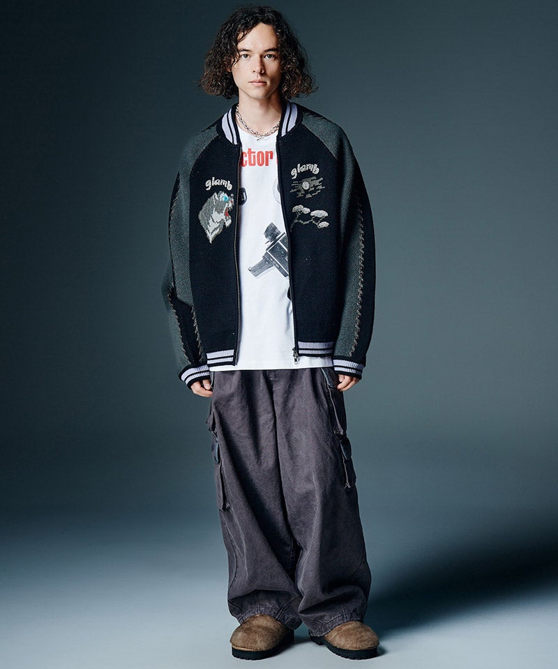 glamb(グラム)】【予約販売10月下旬～11月上旬入荷】Peace Tiger Knit