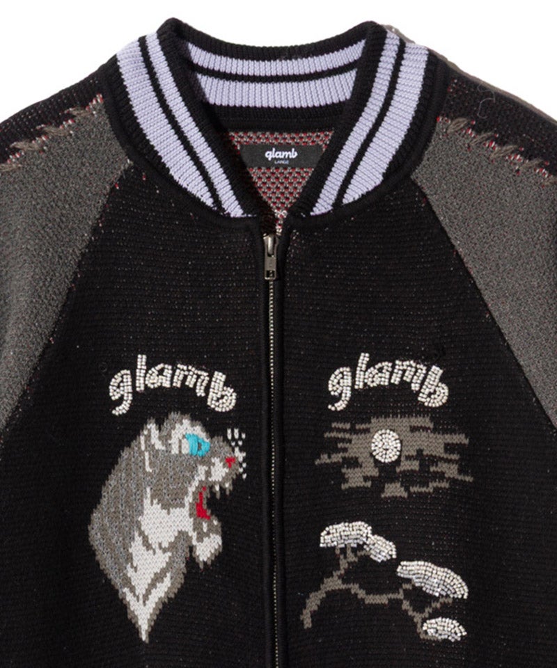 glamb(グラム)】【予約販売10月下旬～11月上旬入荷】Peace Tiger Knit