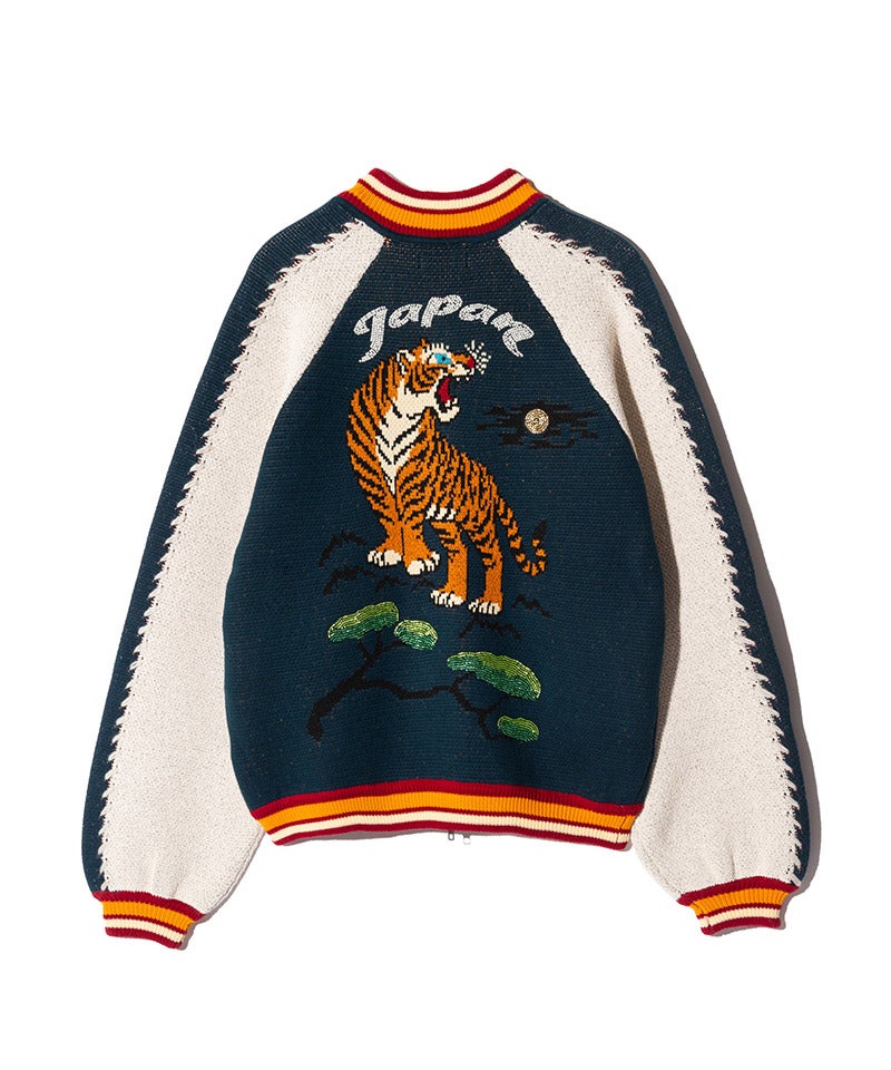 glamb(グラム)】【予約販売10月下旬～11月上旬入荷】Peace Tiger Knit