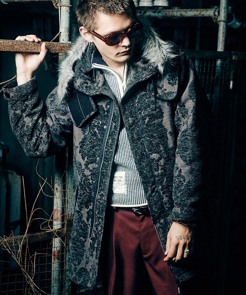 glamb(グラム)】【予約販売10月中旬～下旬入荷】High Neck Mods Coat