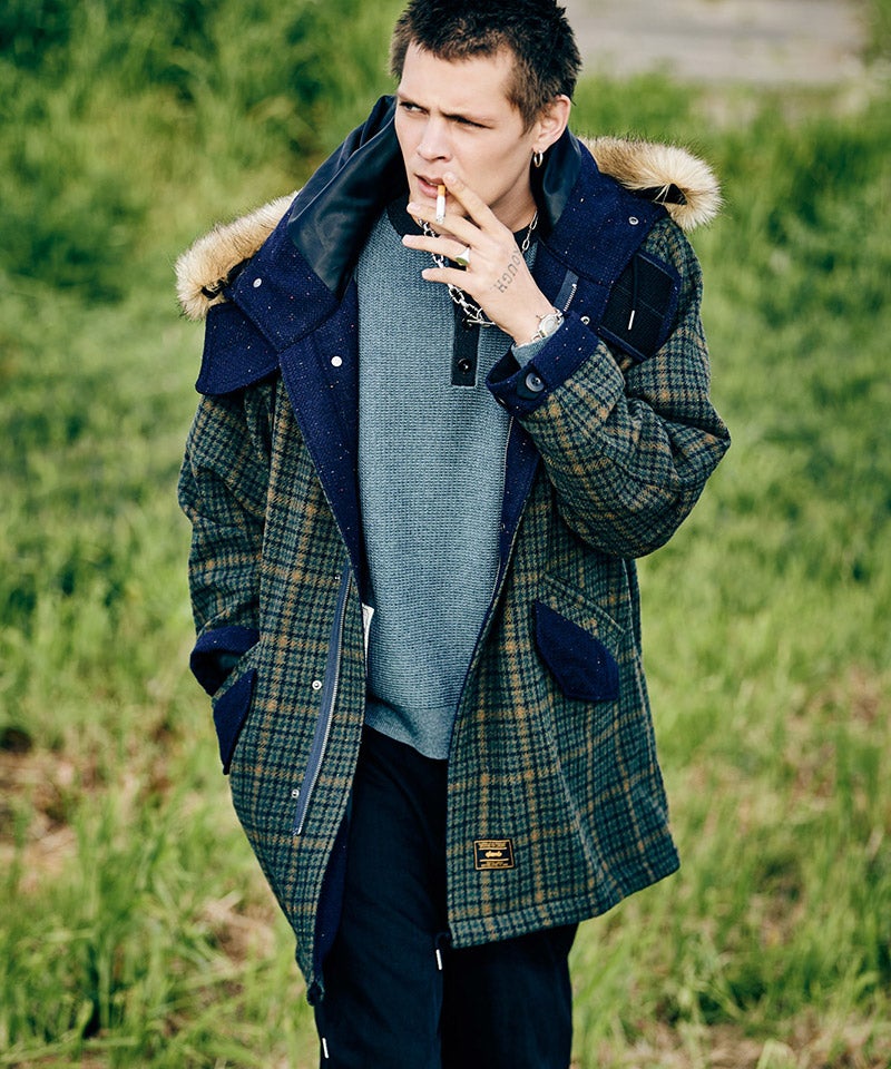 glamb(グラム)】【予約販売10月中旬～下旬入荷】High Neck Mods Coat