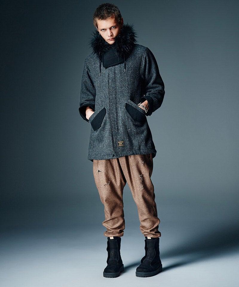 glamb(グラム)】【予約販売10月中旬～下旬入荷】High Neck Mods Coat