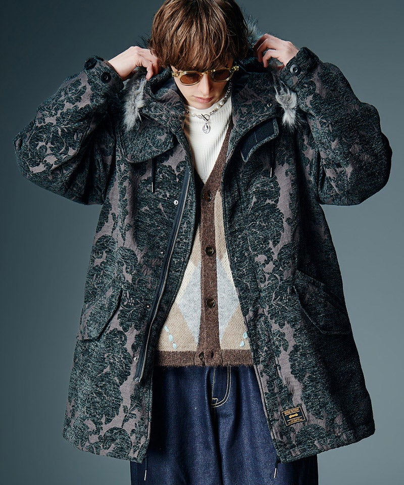 glamb(グラム)】【予約販売10月中旬～下旬入荷】High Neck Mods Coat