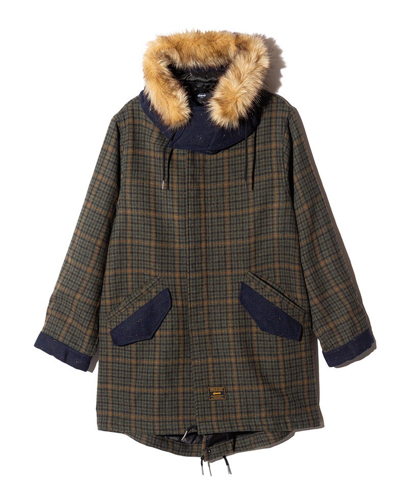 glamb(グラム)】【予約販売10月中旬～下旬入荷】High Neck Mods Coat