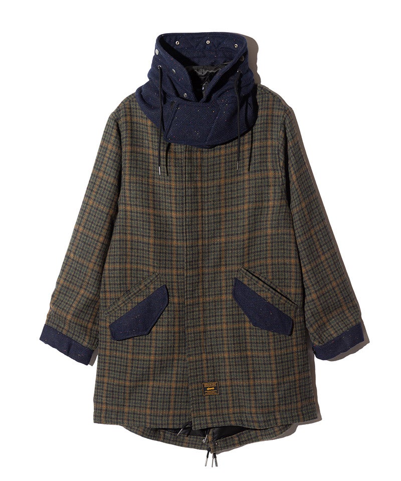 glamb(グラム)】High Neck Mods Coat ハイネックモッズコート(GB0326