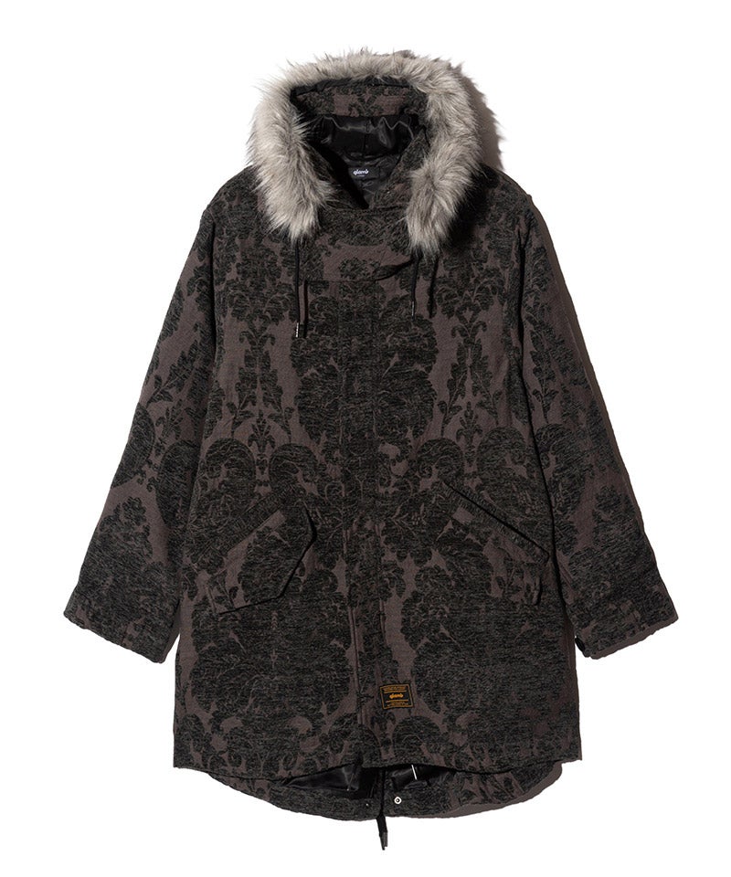 glamb(グラム)】High Neck Mods Coat ハイネックモッズコート(GB0326