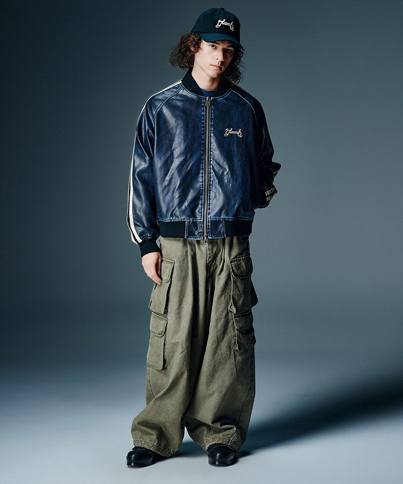 glamb(グラム)】【予約販売10月中旬～下旬入荷】Fade Leather Track
