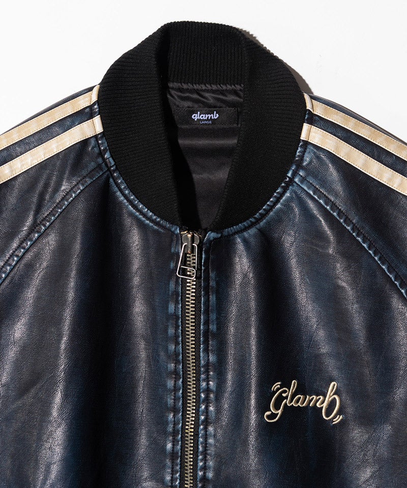 glamb(グラム)】【予約販売10月中旬～下旬入荷】Fade Leather Track