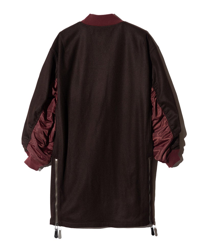 glamb(グラム)】【予約販売10月上旬～中旬入荷】Melton MA-1 Coat