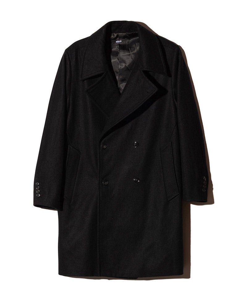 glamb Polar chester coat 黒 グラム チェスターコート glamb(グラム)】【予約販売10月上旬～中旬入荷】Double Breasted
