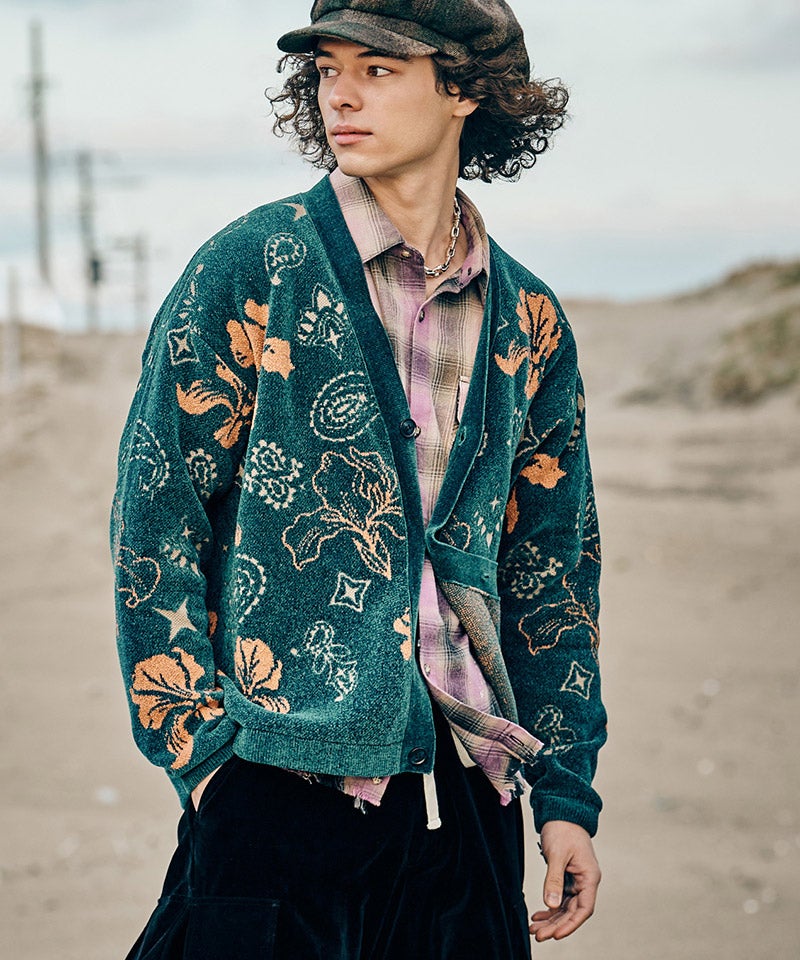 glamb(グラム)】【予約販売9月下旬～10月上旬入荷】Flower Paisley 
