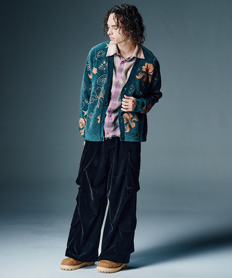 glamb(グラム)】【予約販売9月下旬～10月上旬入荷】Flower Paisley
