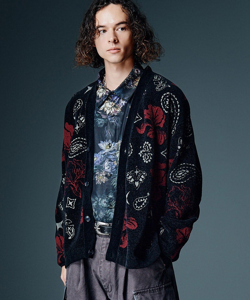 glamb(グラム)】【予約販売9月下旬～10月上旬入荷】Flower Paisley
