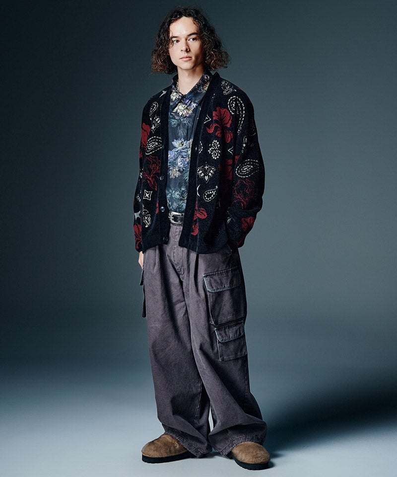 glamb(グラム)】【予約販売9月下旬～10月上旬入荷】Flower Paisley