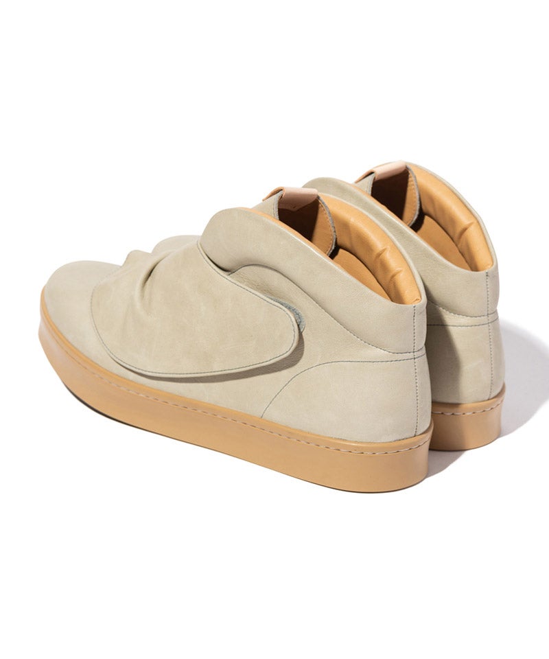 glamb(グラム)】【予約販売9月中旬～下旬入荷】Leather Drape Sneakers
