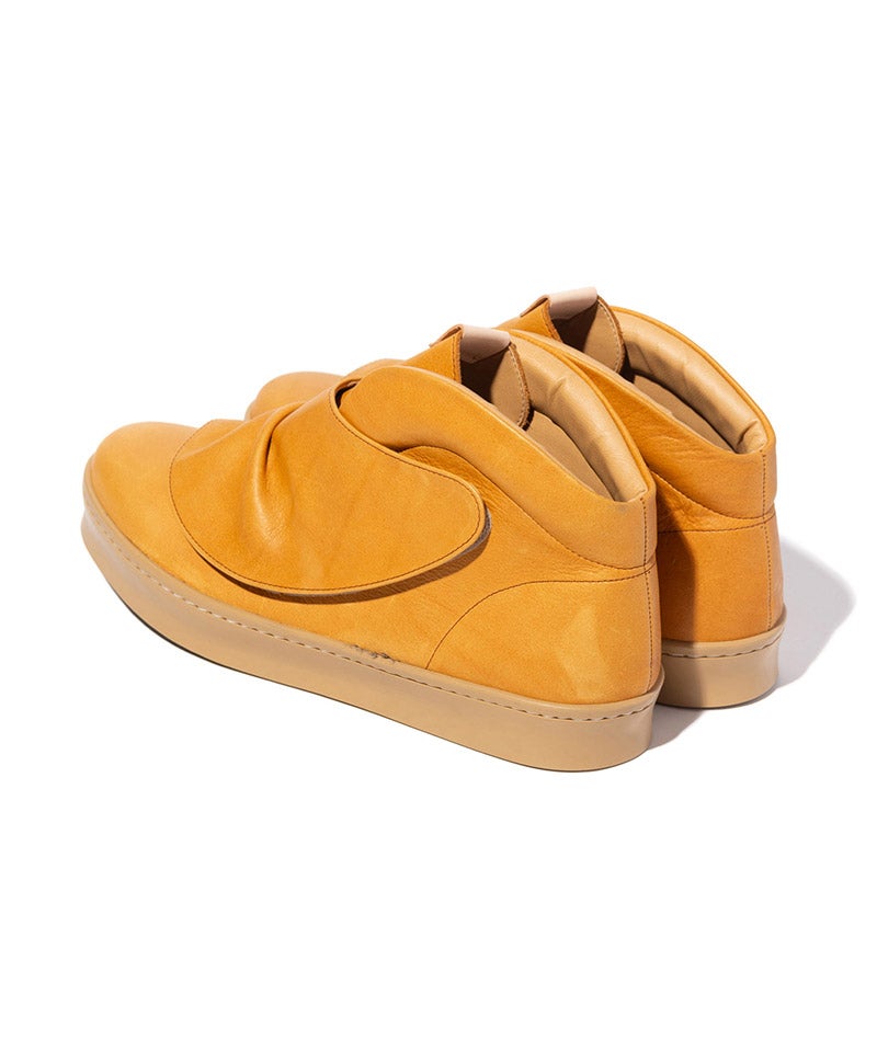 glamb(グラム)】【予約販売9月中旬～下旬入荷】Leather Drape Sneakers