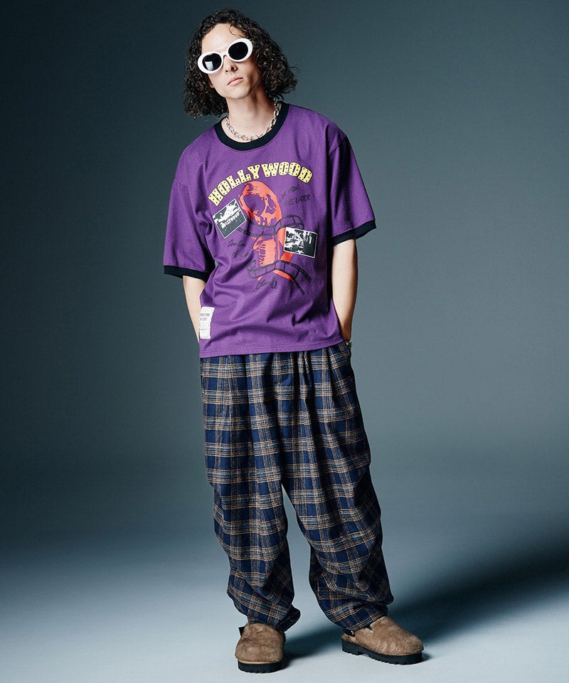 glamb/タグ付き未使用シルバースクリーンガール リンガーTシャツ glamb(グラム)】Silver Screen Girl T-Shirt シルバースクリーンガール