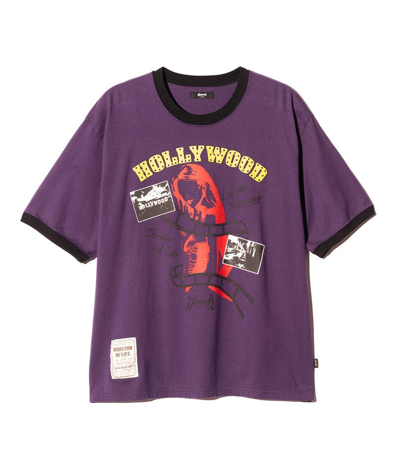 glamb(グラム)】Silver Screen Girl T-Shirt シルバースクリーンガール