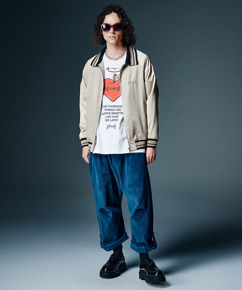 glamb(グラム)】【予約販売8月上旬～中旬入荷】Corduroy Barrel Pants 