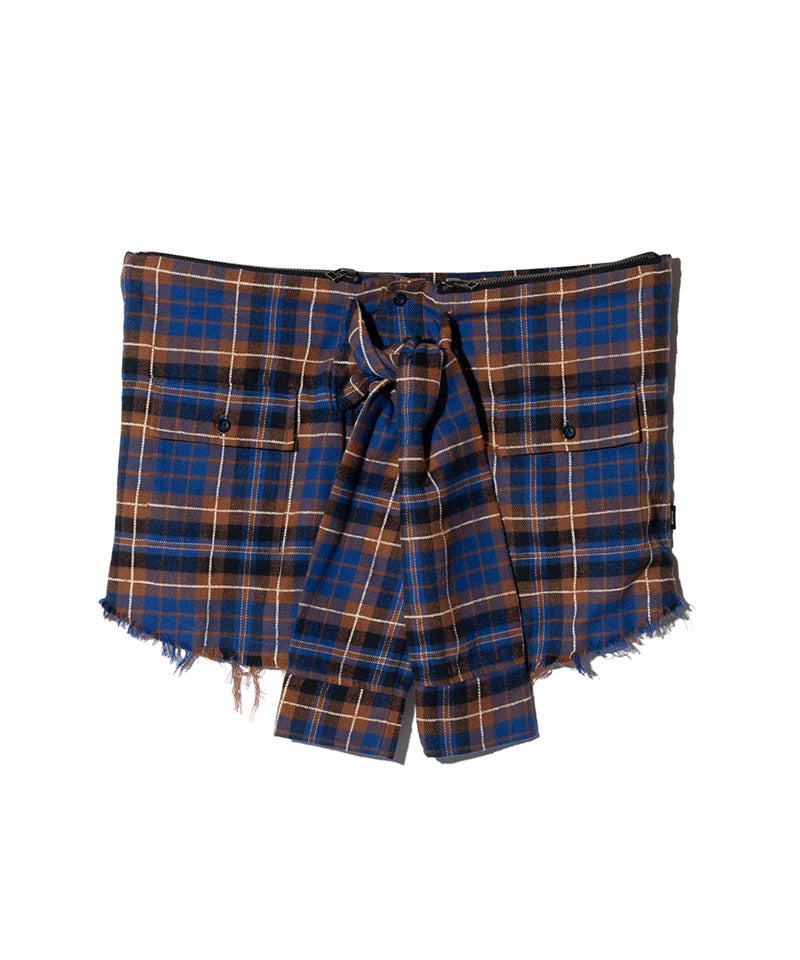 glamb(グラム)】【予約販売8月上旬～中旬入荷】Check Shirt Bag