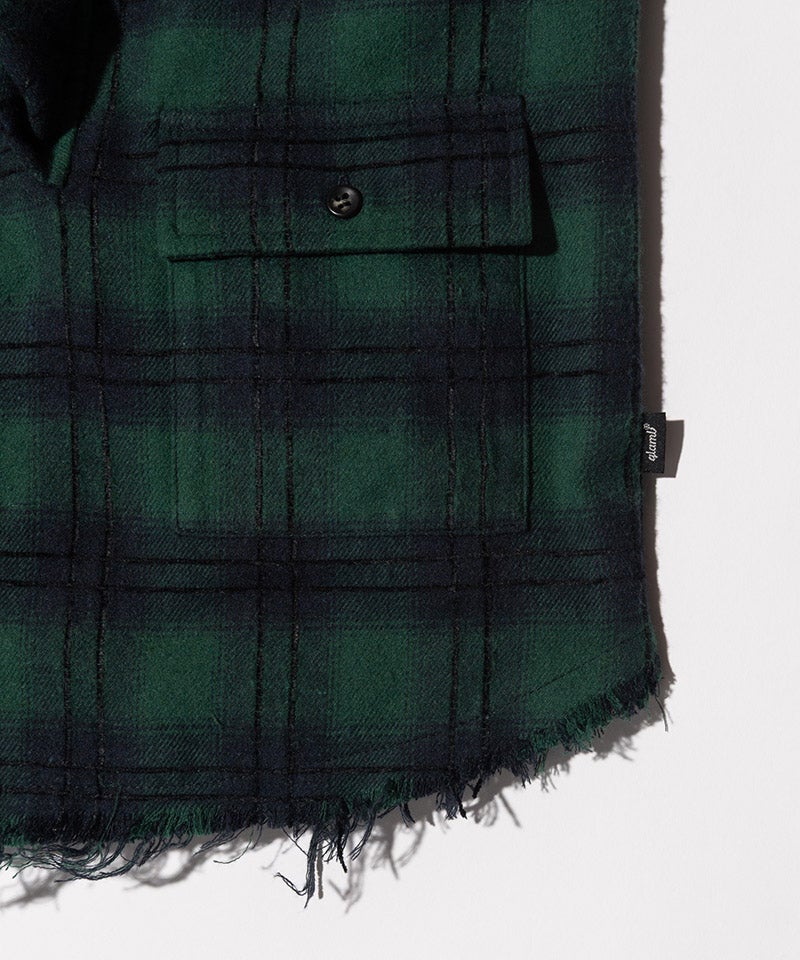 glamb(グラム)】Check Shirt Bag チェックシャツバッグ(GB0326-AC06