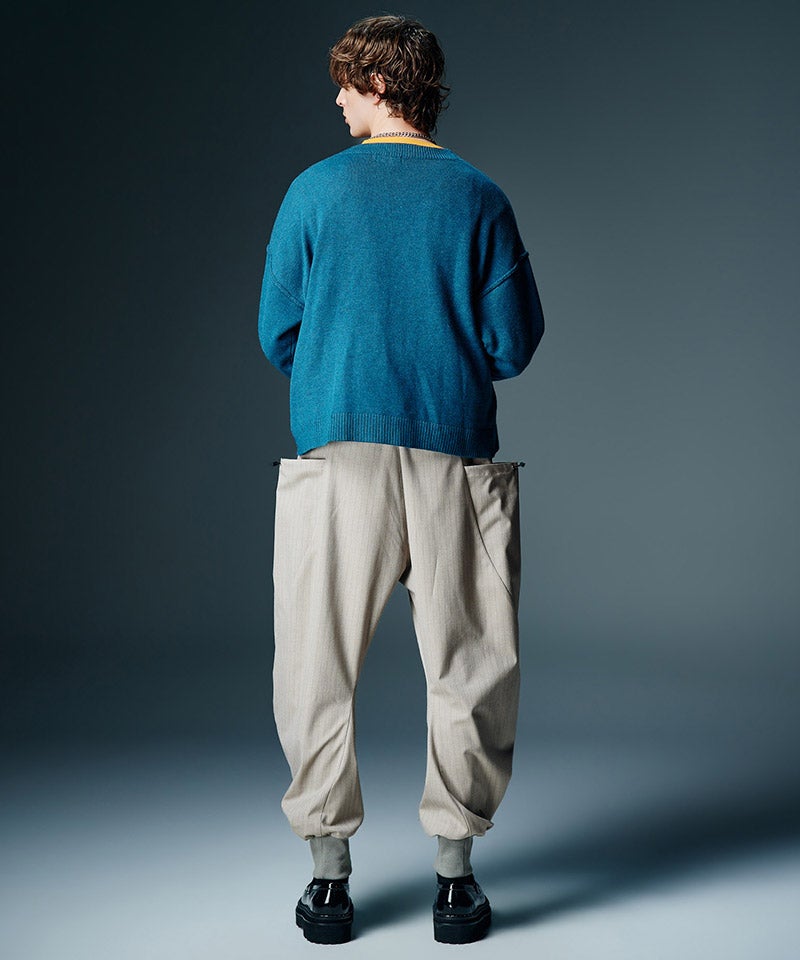 glamb(グラム)】【予約販売8月下旬～9月上旬入荷】Zip Knit Cardigan