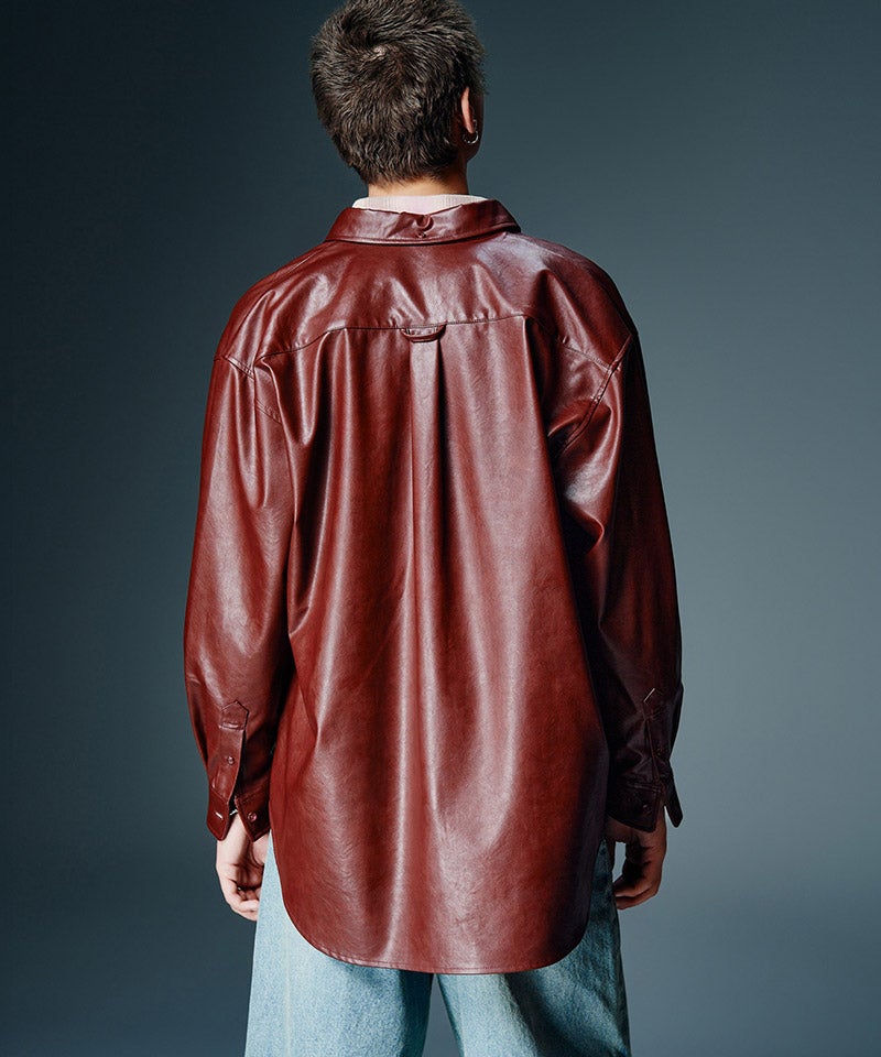 glamb(グラム)】【予約販売8月下旬～9月上旬入荷】Synth Leather