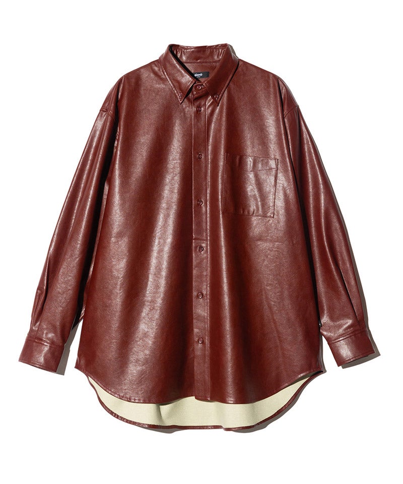 glamb(グラム)】【予約販売8月下旬～9月上旬入荷】Synth Leather