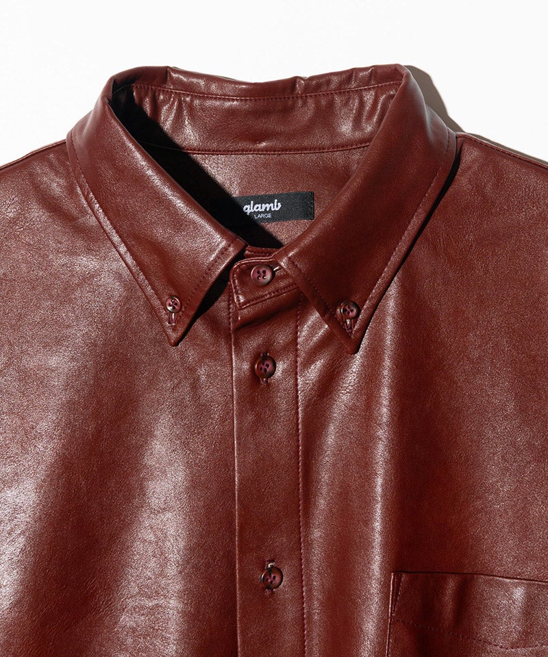 glamb(グラム)】【予約販売8月下旬～9月上旬入荷】Synth Leather