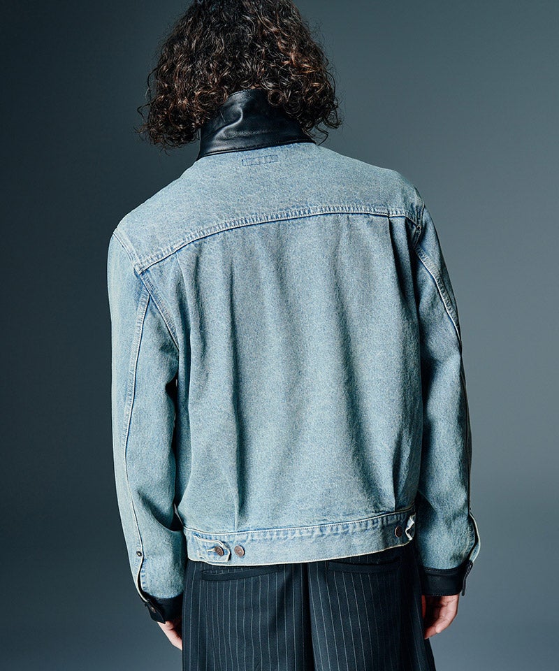 glamb(グラム)】【予約販売8月下旬～9月上旬入荷】Leather Combination