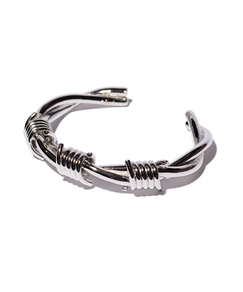glamb(グラム)】Barbed Wire Half Bangle バーブドワイアーハーフ