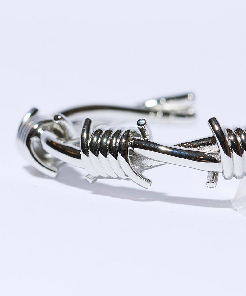 glamb(グラム)】Barbed Wire Half Bangle バーブドワイアーハーフ