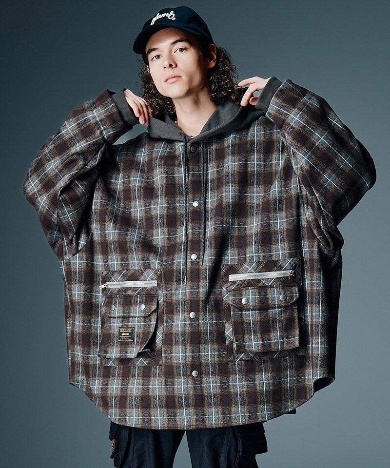 glamb(グラム)】【予約販売8月下旬～9月上旬入荷】4XL Hoodie Shirt