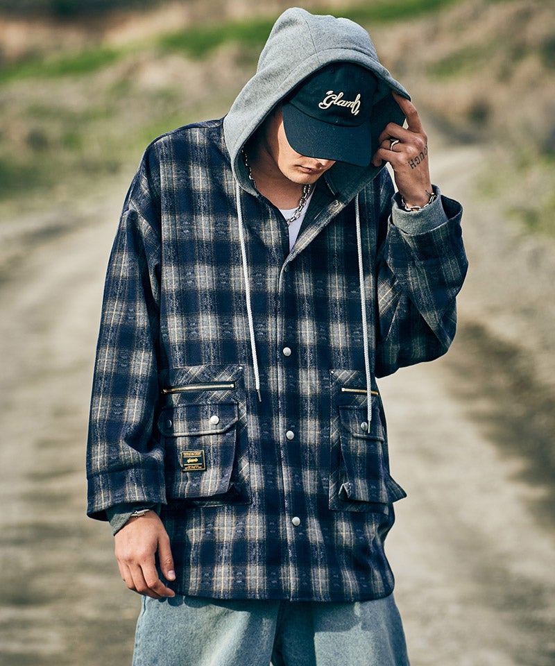 glamb(グラム)】【予約販売8月下旬～9月上旬入荷】4XL Hoodie Shirt