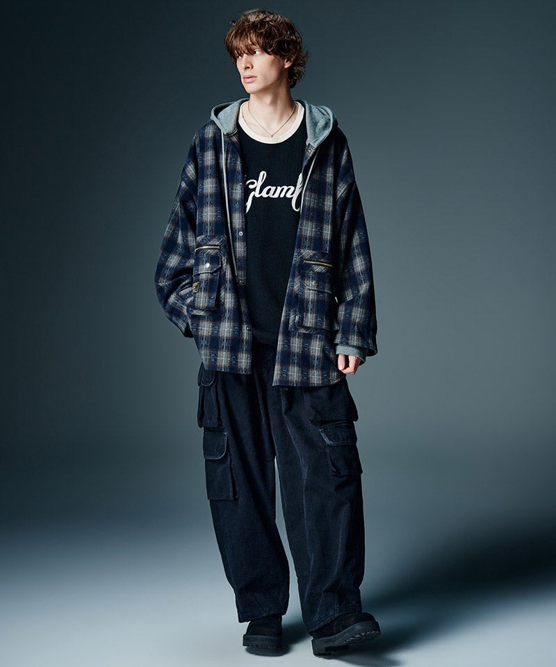 glamb(グラム)】【予約販売8月下旬~9月上旬入荷】4XL Hoodie Shirt glamb(グラム)】【予約販売8月下旬~9月上旬入荷】4XL Hoodie Shirt