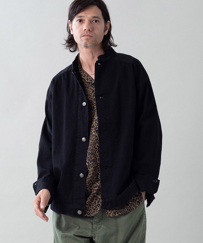 EGO TRIPPING(エゴトリッピング)】BOURGERON-DENIM JACKET aged デニム