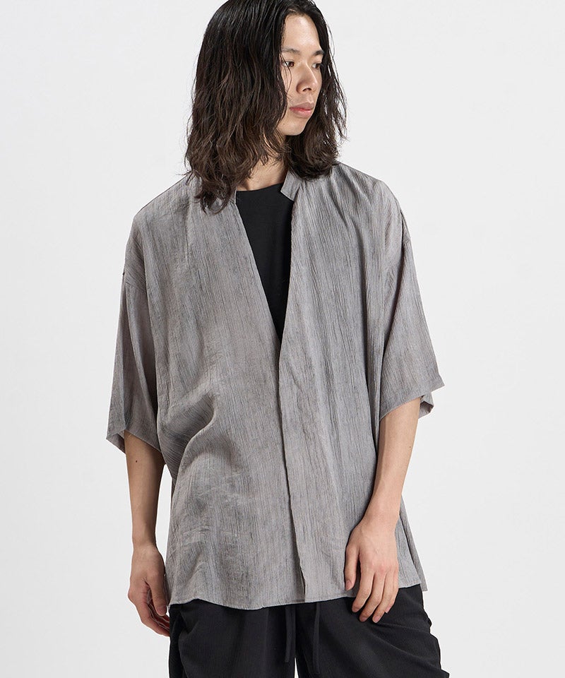 NO ID.(ノーアイディー)】【予約販売6月上旬～中旬入荷】ﾊｰﾌｽﾘｰﾌﾞVﾈｯｸ