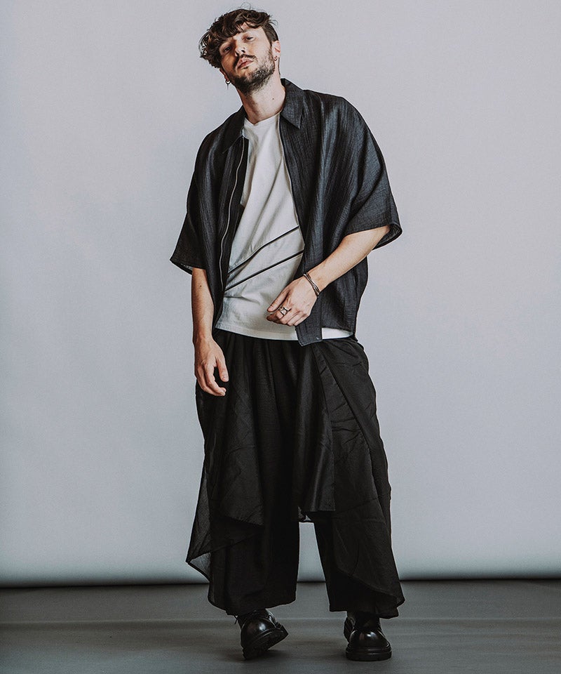 NO ID.(ノーアイディー)】【予約販売6月上旬～中旬入荷】ギャザー