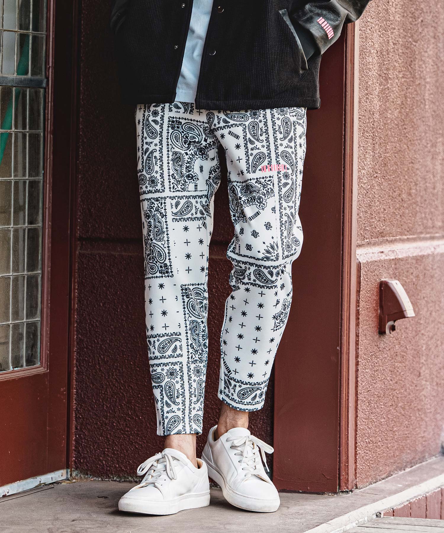 white x BLK