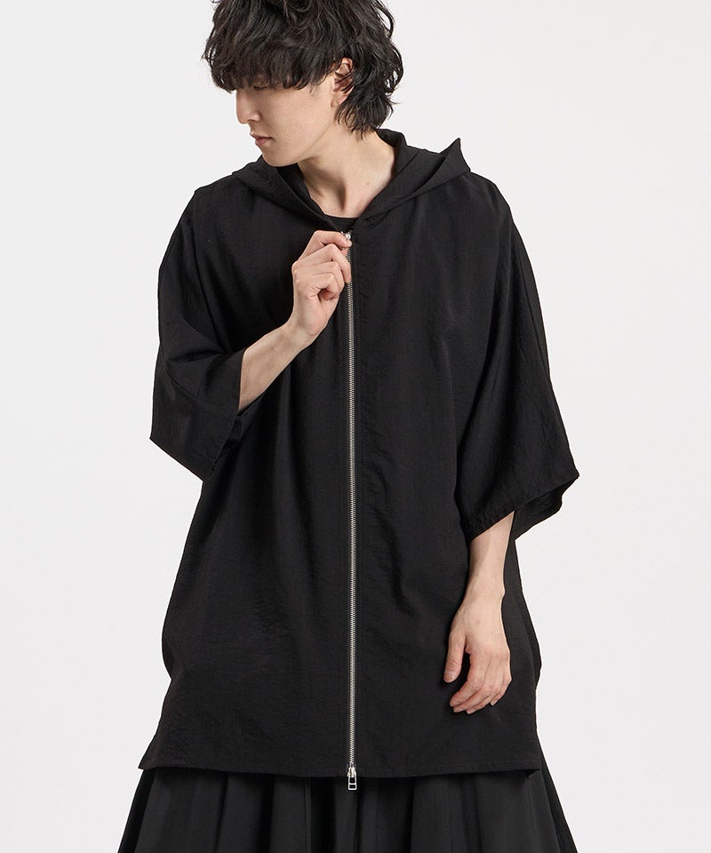 NO ID.(ノーアイディー)】V-N ZIP BIG-SH シャツ(458006-420S
