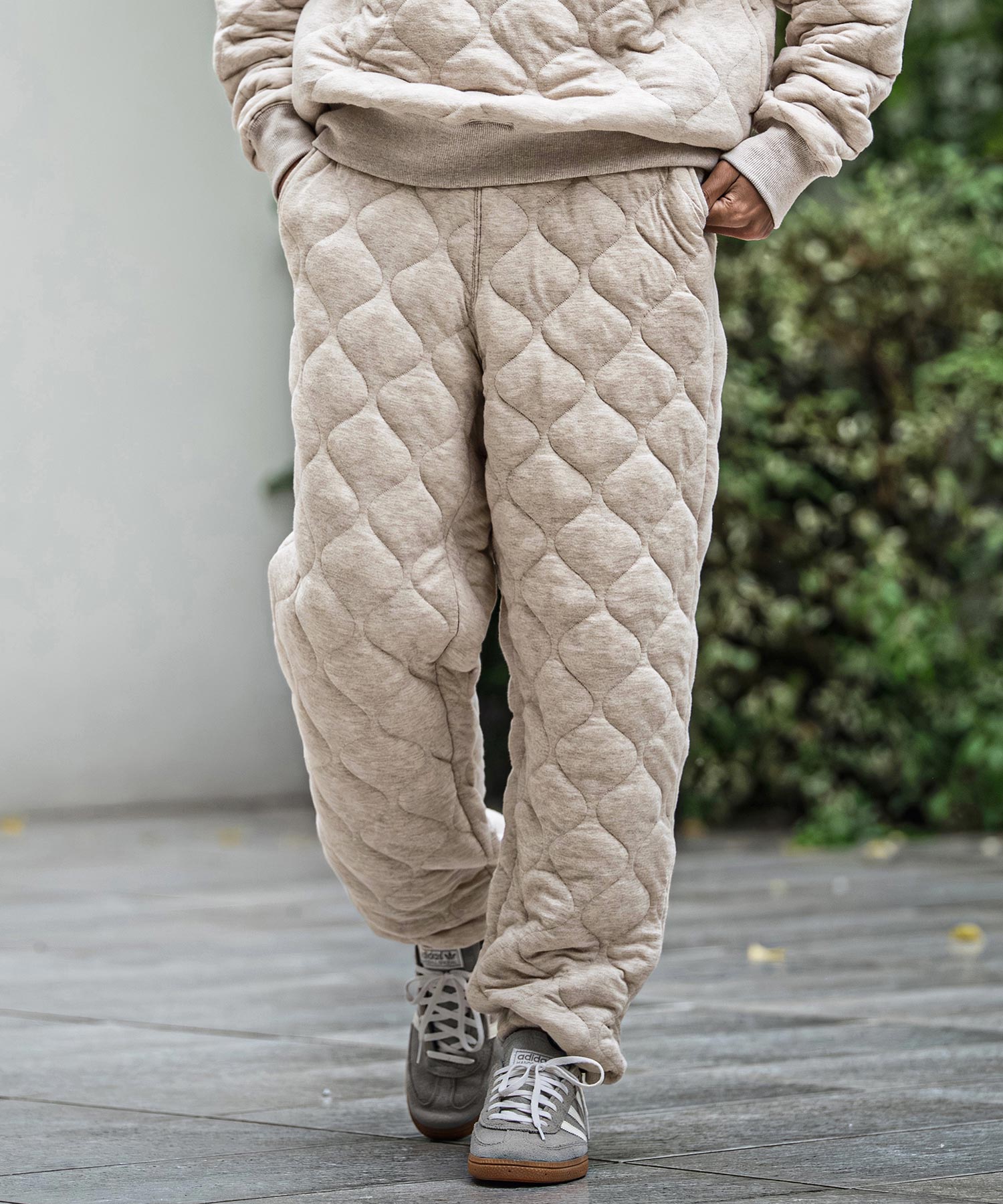 CAMBIO(カンビオ)】【予約販売11月下旬～12月上旬入荷】Wave Quilted