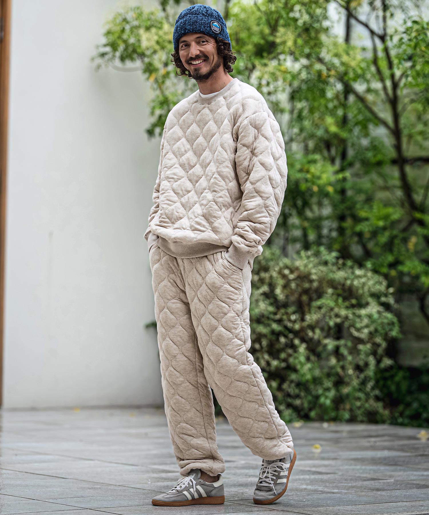 CAMBIO(カンビオ)】【予約販売11月下旬～12月上旬入荷】Wave Quilted