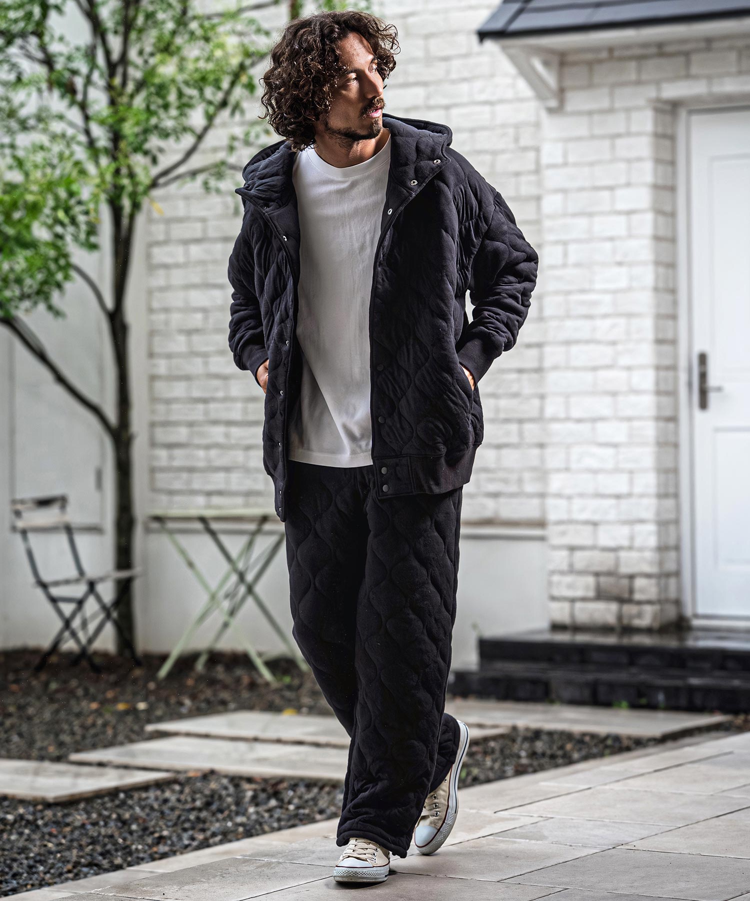 CAMBIO(カンビオ)】【予約販売11月下旬～12月上旬入荷】Wave Quilted