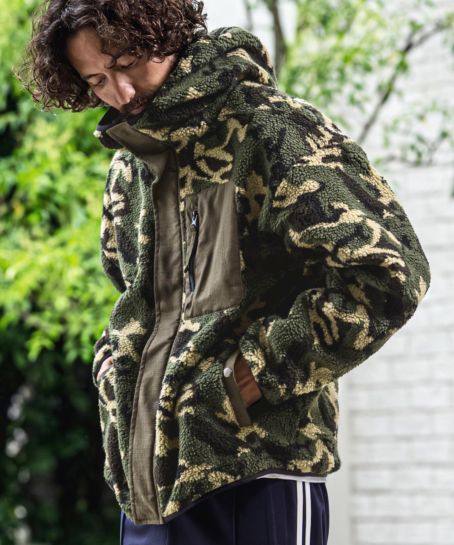 ブルゾン Hart / short hooded blouson(ショート丈フードブルゾン)